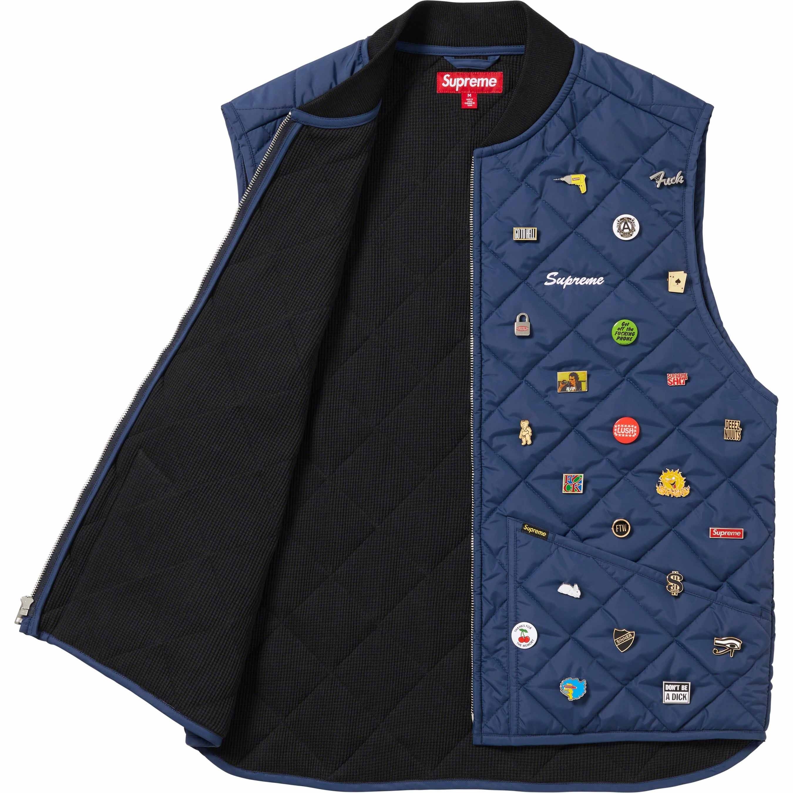 Pins Quilted Work Vest view 15